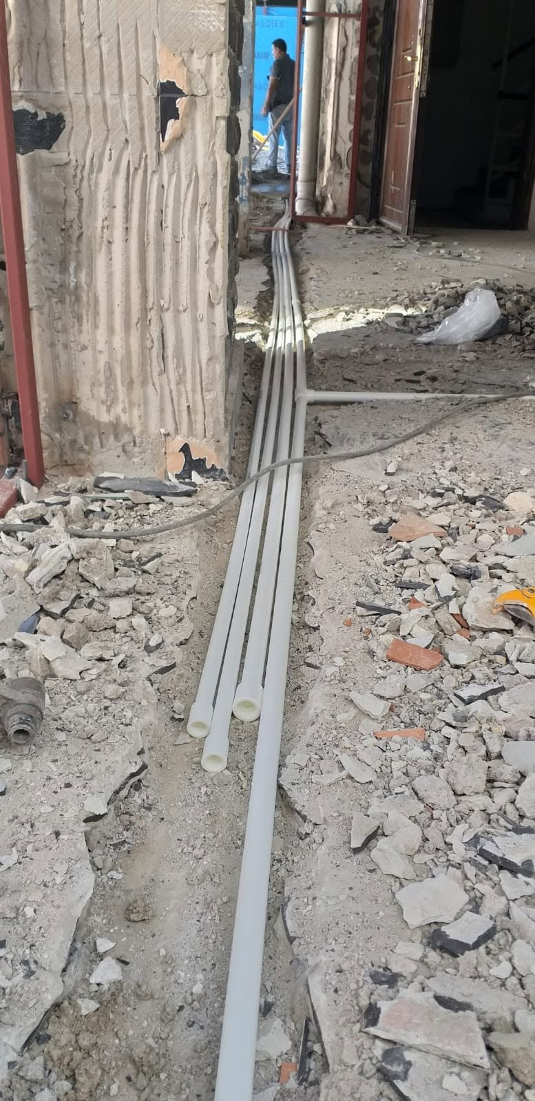 Tesisatçı ekibi